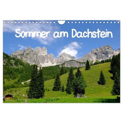Sommer am Dachstein (Wandkalender 2027 DIN A4 quer), CALVENDO Monatskalender