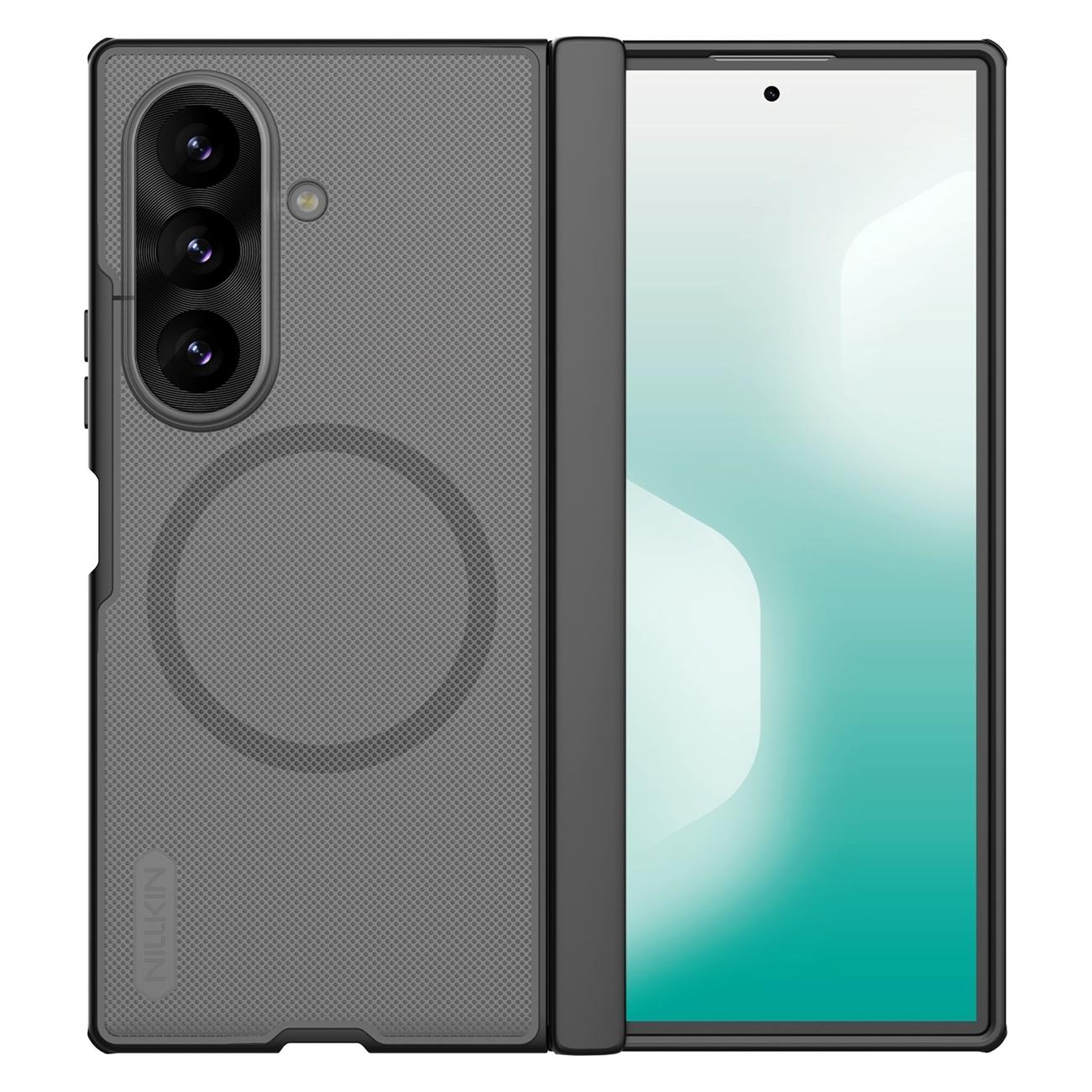 Nillkin Super Frosted FOLD Magnetic Zadní Kryt pro Samsung Galaxy Z Fold 8 Ultra Transparent Black (Samsung Galaxy Z Fold8 Ultra) (57983131040)