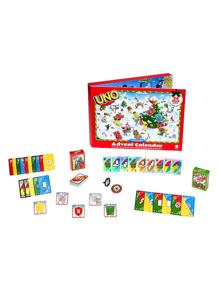 Mattel Adventskalender "Uno" - ab 7 Jahren - onesize
