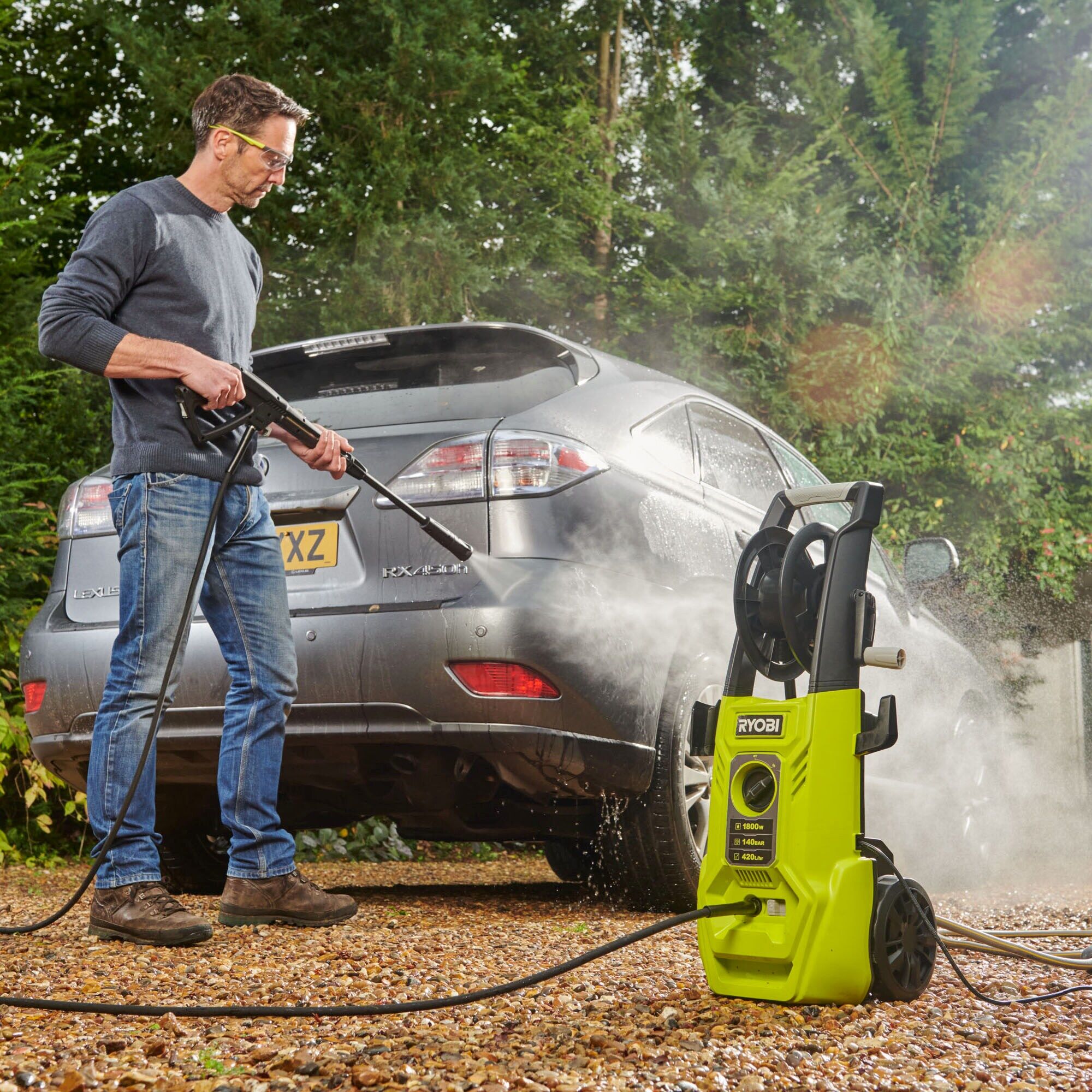 Ryobi Högtryckstvätt 1800W, RY140PWA