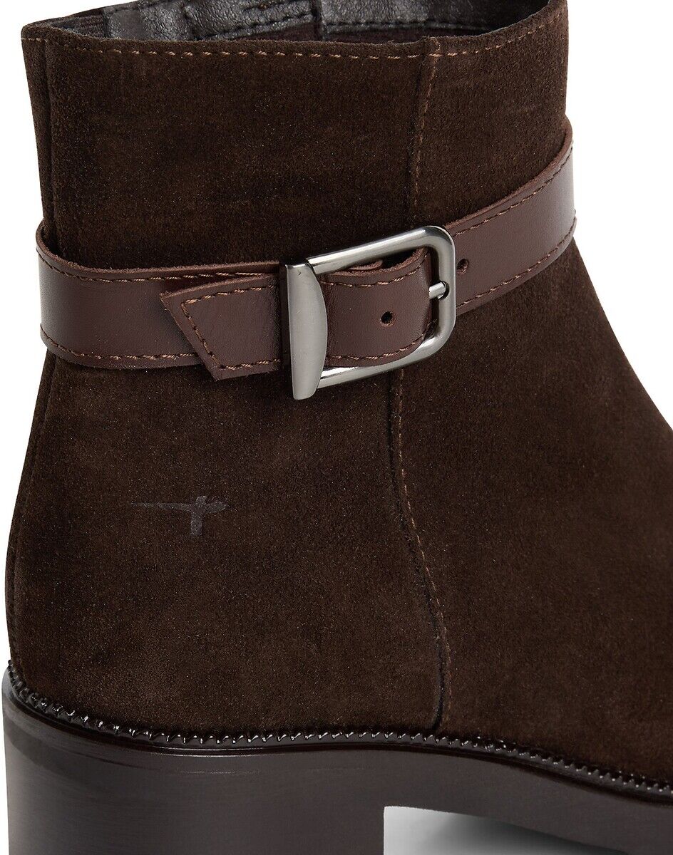 TAMARIS Bottines en cuir suède