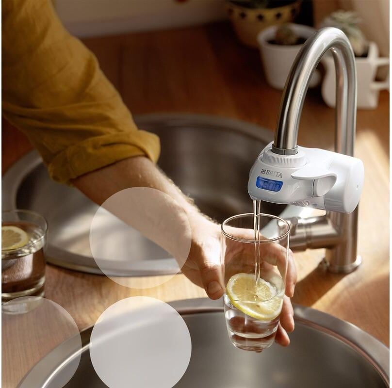 Ersatzfilter BRITA "ON TAP Pro V-MF", weiss (weiß), Filterkartuschen, Ersatzfilter weiß Einheitsgröße