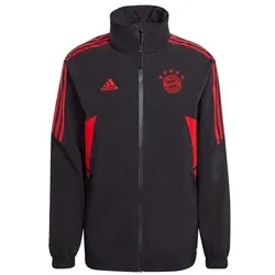 adidas FC Bayern München Regenjacke schwarz/rot