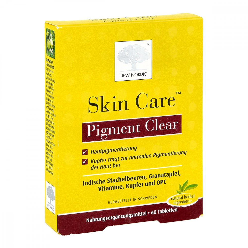 NEW NORDIC Deutschland GmbH Skin Care Pigment Clear Tabletten 15743126