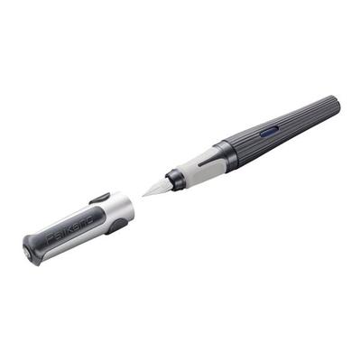 Pelikan Füller Pelikano® structure für Rechtshänder, Grau, Feder M