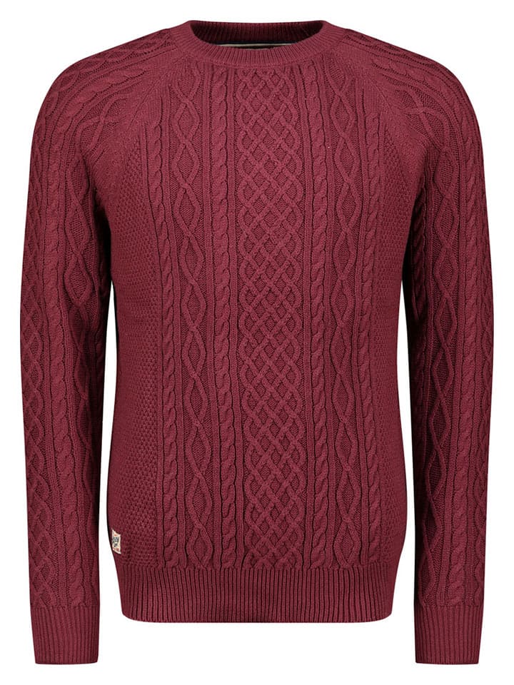 Geographical Norway Pullover "Fresh" in Bordeaux - XL