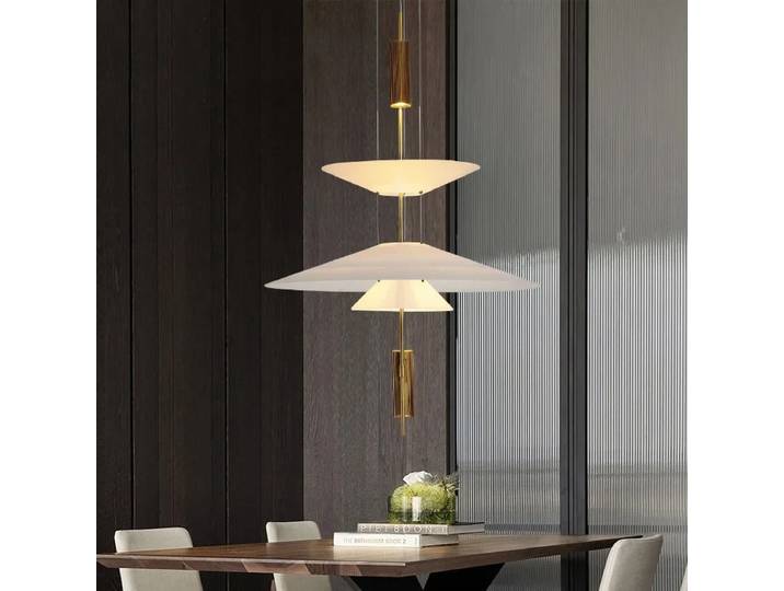 Lustres modernes de style soucoupe volante, décoration intérieure pour la maison, lampes suspendues LED, cuisine, salon, chambre à coucher, éclairage intérieur