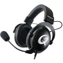 QPAD QH-91 Kopfhörer Kabelgebunden Kopfband Gaming Schwarz