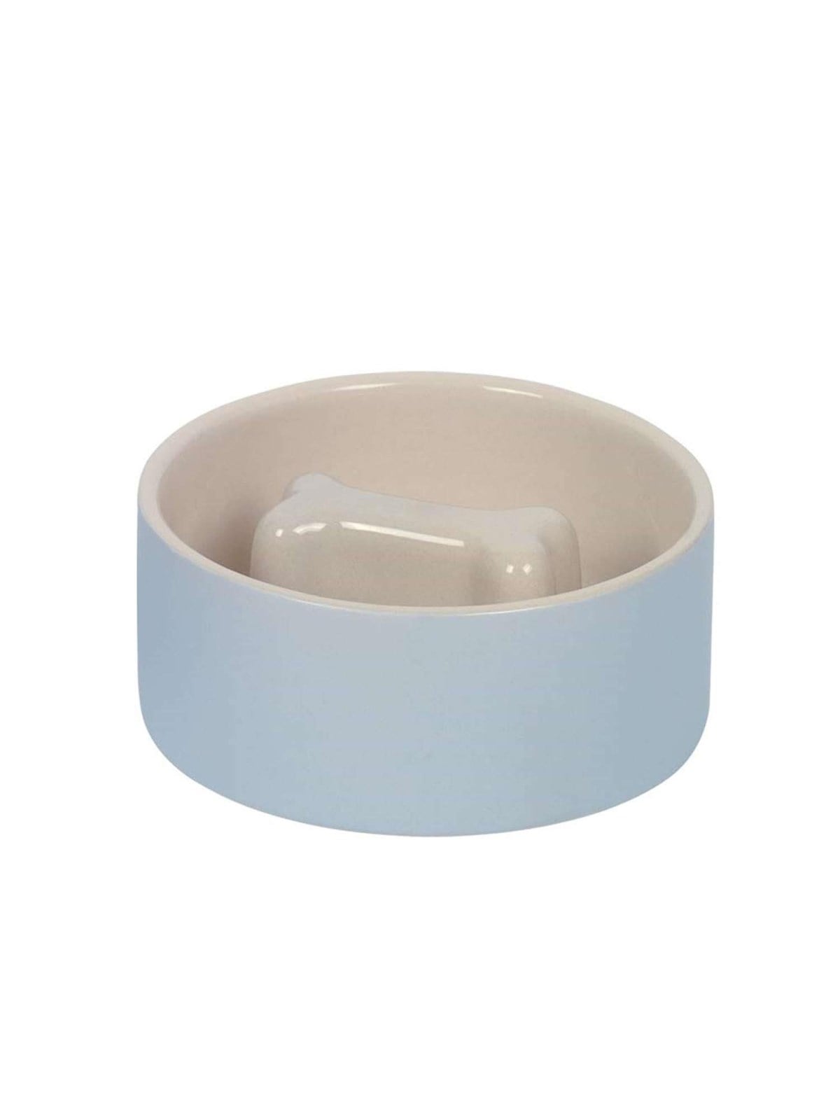 Nobby Slowfeeder-Napf Bone - 1 L