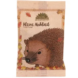 Igelfutter Kleine Mahlzeit für Igel - Proteinreich & Getreidefrei mit Insekten - 25g Packung - Unterstützung für Igel in kalter Jahreszeit