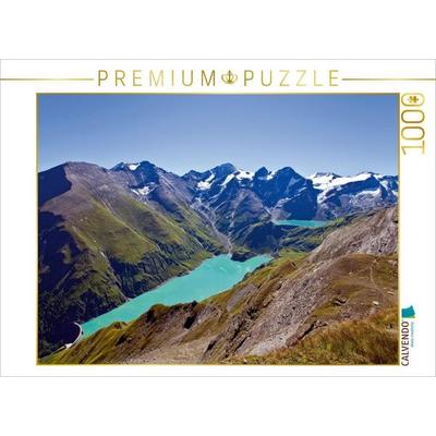 CALVENDO Puzzle Die Mooserboden Stauseen | 1000 Teile Lege-Größe 64 × 48 cm Foto-Puzzle für glückliche Stunden