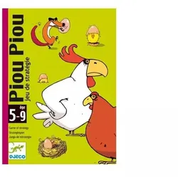 Djeco: Piou Piou – Kartenspiel rund ums Eierschlüpfen - auf Ungarisch
