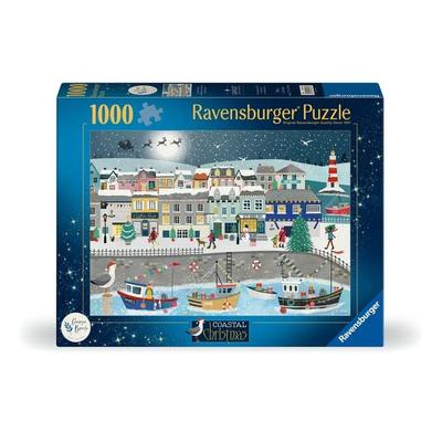 Weihnachtspuzzle 1000 Teile - Weihnachten am Hafen