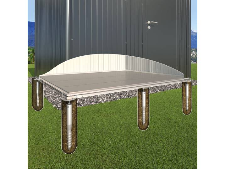 SmartBase Plus Highline H6, Biohort, silber, Metall