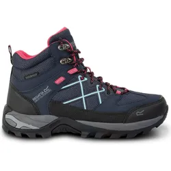 Regatta, Damen, Wanderschuhe, Samaris (39), Blau, Pink