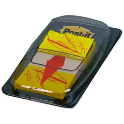 Post-it® Index Haftmarker gelb "Unterschrift" 50 Streifen