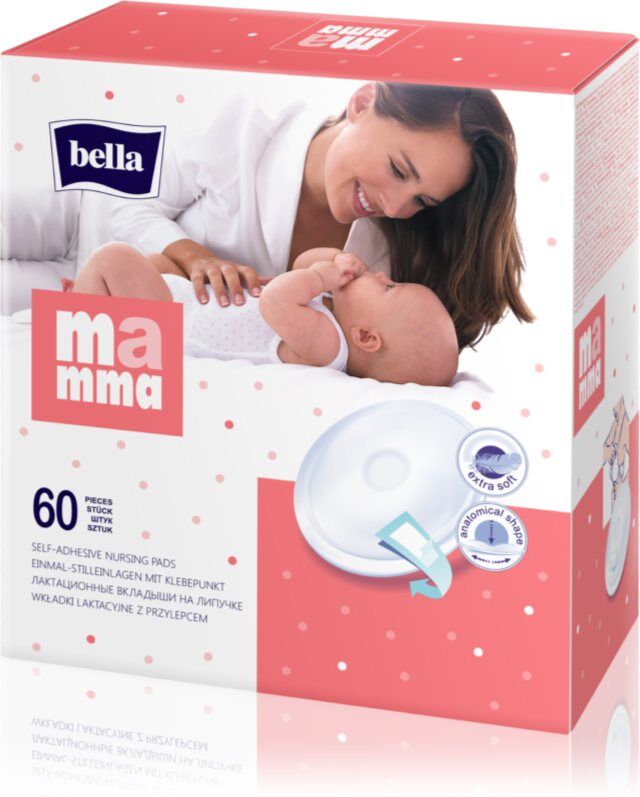 BELLA Mamma Basic coussinets d’allaitement jetables 60 pcs