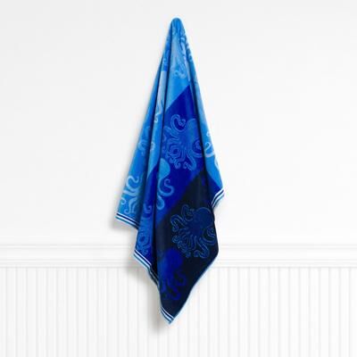 Caro Home Octopus Friends Blue 100% Cotton Kids Beach Towel 36x38