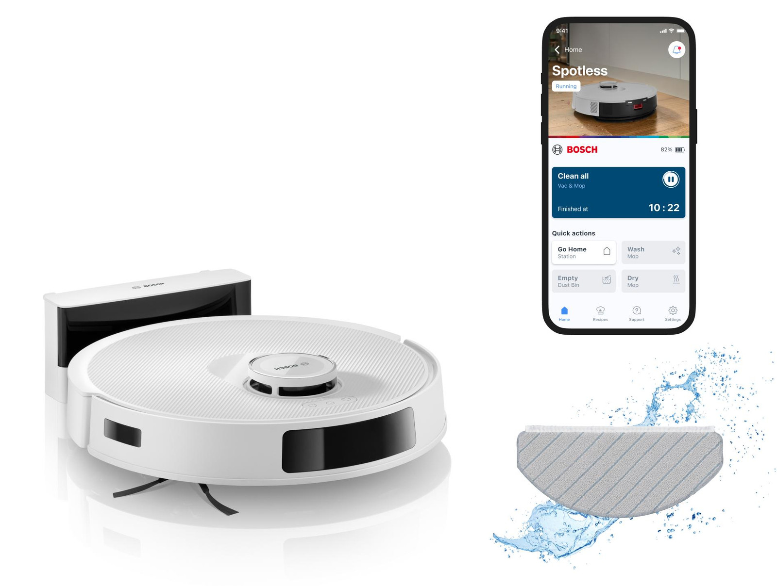 Bosch Spotless Advanced BCRC2W