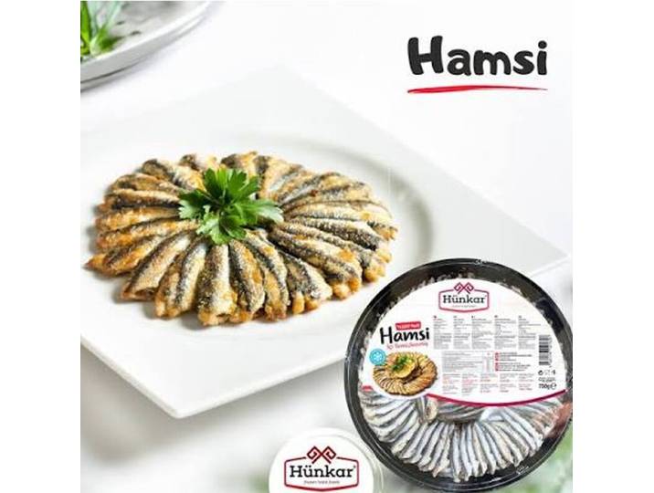 Hünkar Anchois Entier Nettoyé 750 g
