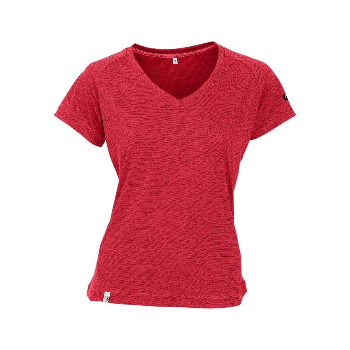 MAUL Sport Ridnaun Fresh - 1/2 T-shirt m. Print red (94) 36 5344400793-94-36