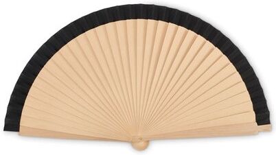 WOODFAN Éventail en bois bois noir