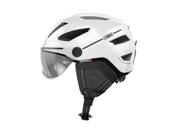 Abus Velohelm Pedelec 2.0 Ace 52 - 57 cm Perlweiss