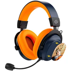 Blade DB2001 Kopfhörer & Headset Verkabelt & Kabellos Kopfband Gaming USB Typ-C Bluetooth Schwarz, Grau, Orange