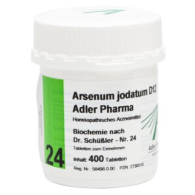 Biochemie Adler 24 Arsenum jodatum D 12 Tabletten 400 St