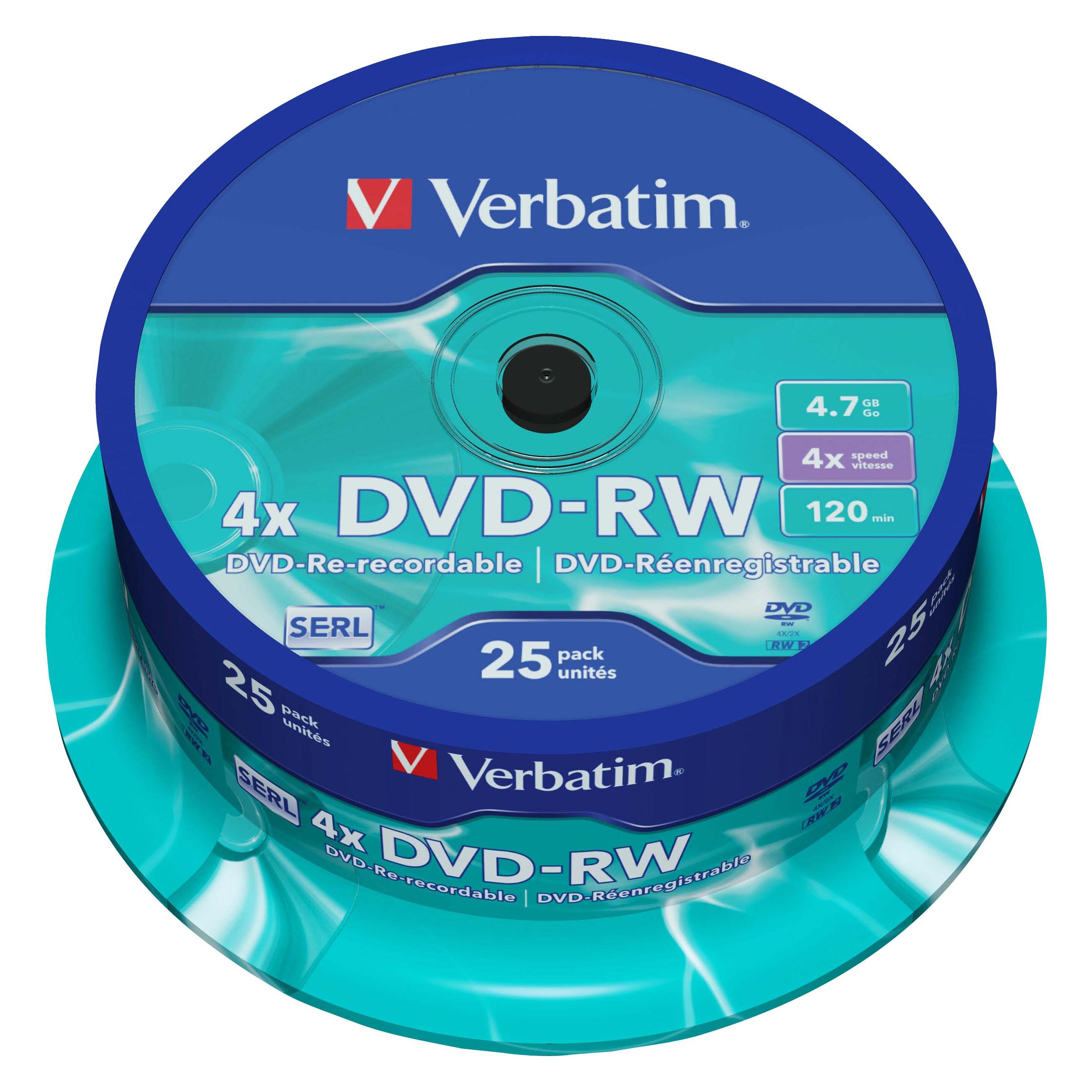 Verbatim Dvd-Rw (25x) (43639)