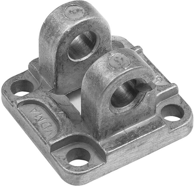 Riegler Fixation à fourche pivotante pour œil pivotant sphérique, Ø40 (453.024)
