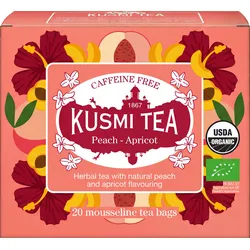 Bio-Kräutertee Pfirsich-Aprikose in Musselinbeuteln, 20 St.