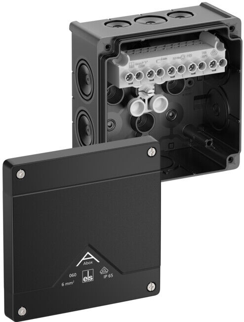 Spelsberg Boîte de dérivation IP66 6 mm² noire (80602001)