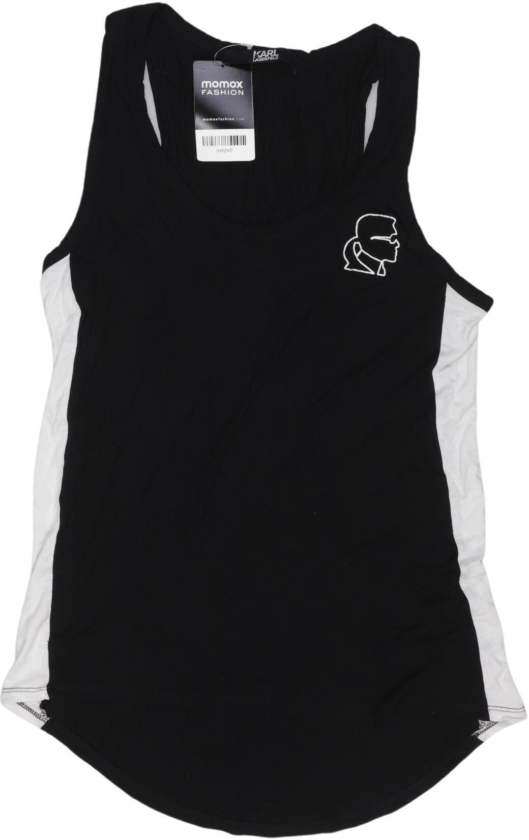 Karl by Karl Lagerfeld Damen Top, Mehrfarbig, Gr. L, kein / Etikett - Second Hand