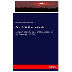 Geschichte Griechenlands, Fachbücher von Gustav Friedrich Hertzberg