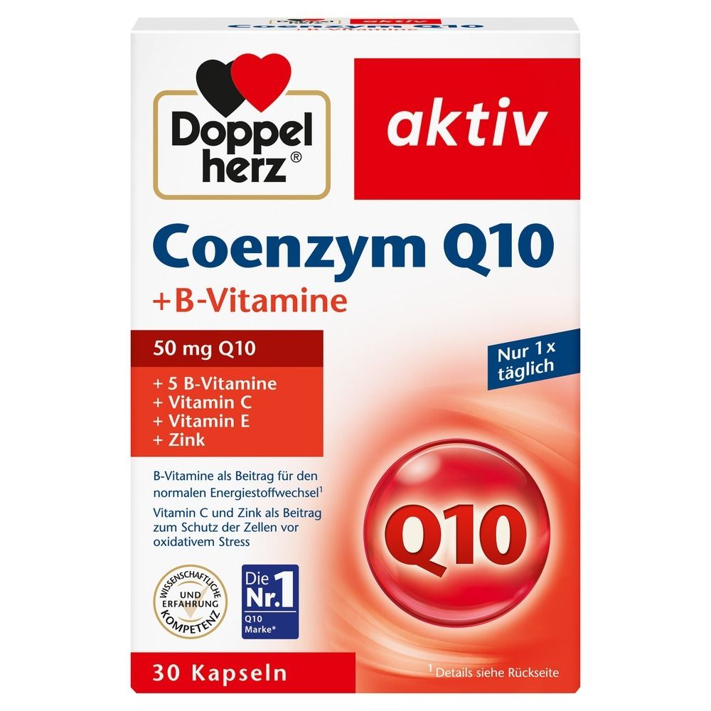Doppelherz Coenzym Q10+B Vitamine Kapseln 30 St