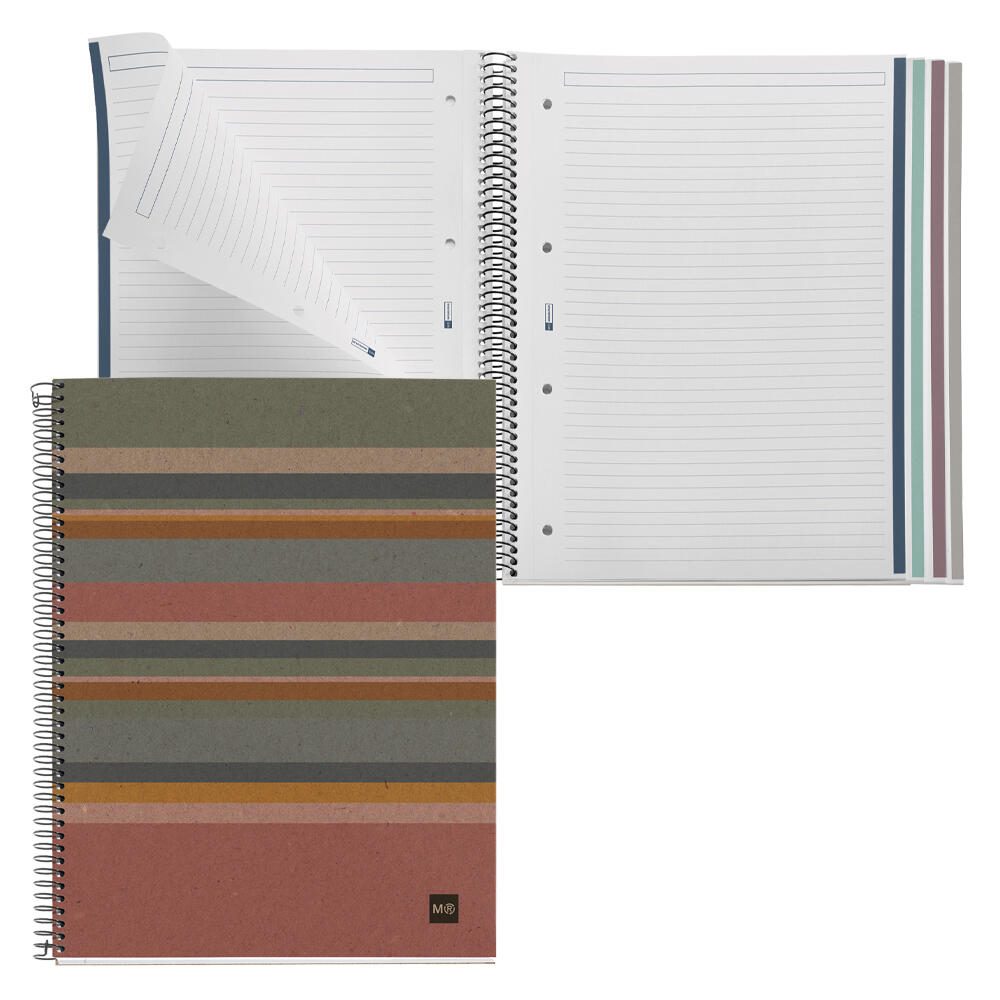 MIQUELRIUS Collegeblock DIN A4 liniert bunt A616699