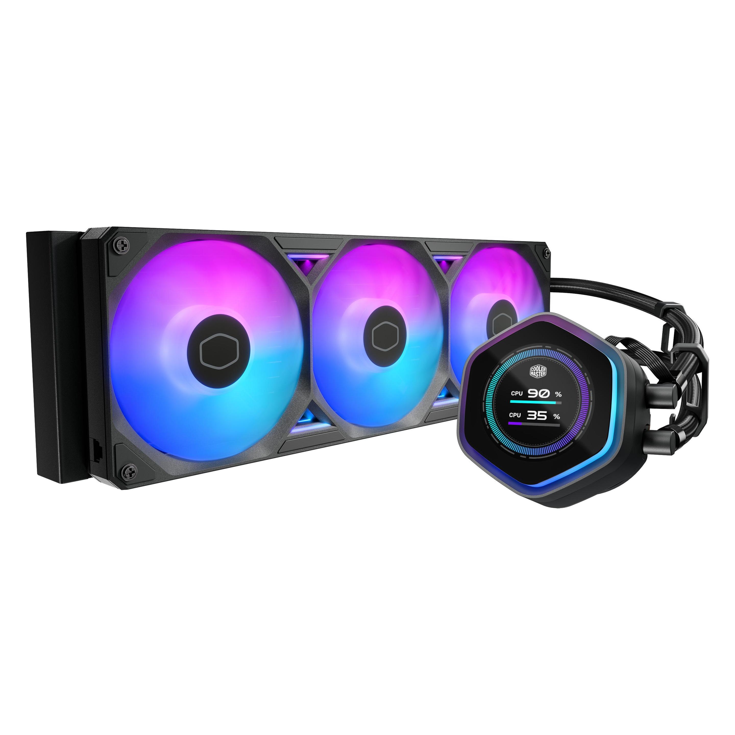 Cooler Master CoolerMaster WAK MasterLiquid 360 Atmos II LCD (MLX-D36M-A25SZ-L1)