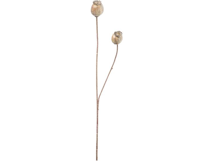 Kunstblume Mohnkapsel - Material: Kunststoff - 173