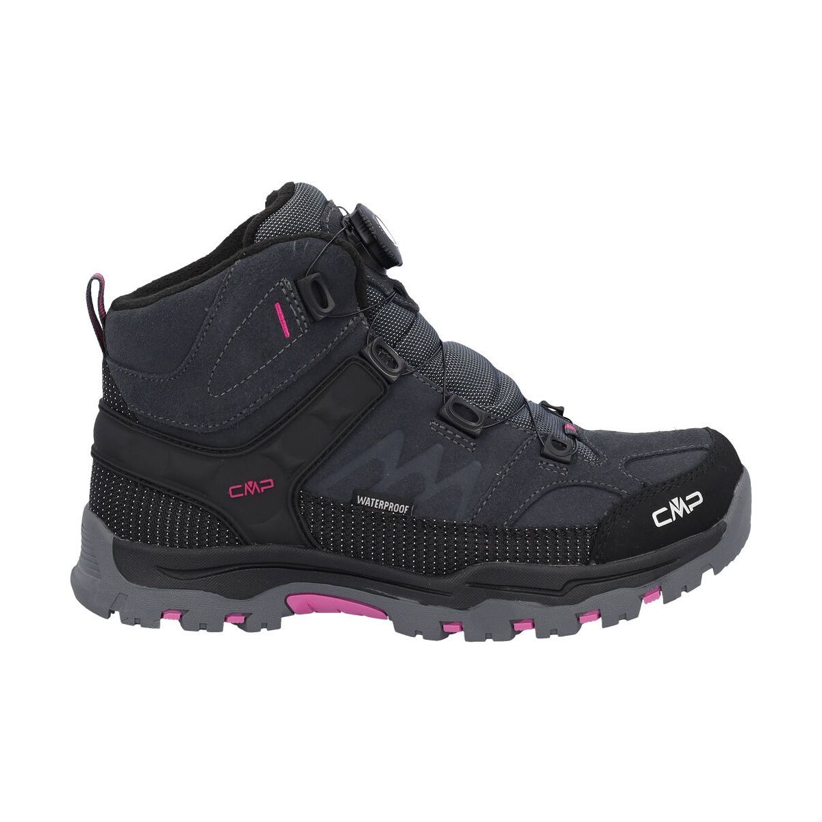 CMP Kids Kiruna Mid Fitgo Fleece WP Trekking Shoes antracite-festival (72ZU) 39 3Q57894J-72ZU-39