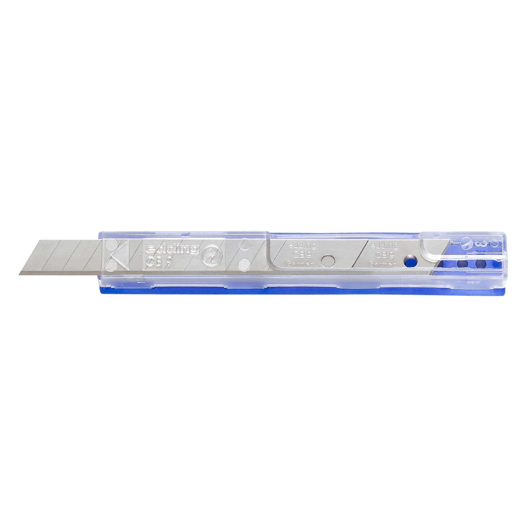 Edding Ersatzklingen CB-9 9mm 10 Stück (Ersatzklinge) (CB-9)