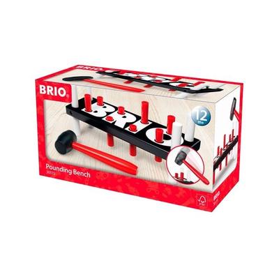 BRIO Infant/ Toddler - Schwarze Klopfbank