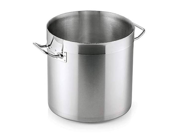 WAS 2001 450 Chromnickelstahl Suppentopf, 45cm Durchmesser, 45cm Hohe, 70 L