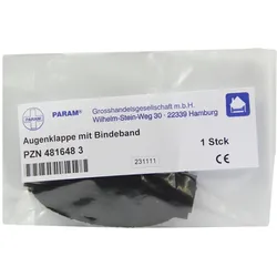 Augenklappe mit Bindeband 1 St