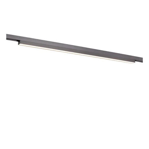 Lucide Premium Linial Glyxx dimbare LED railspot - Mat zwart/chroom