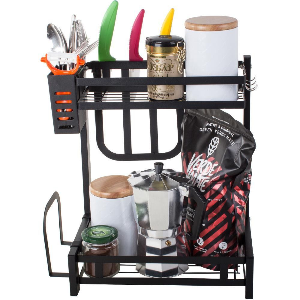 Verk 07125 Keukenorganizer, zwart
