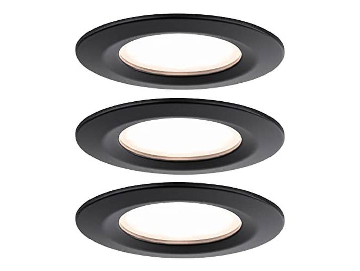 Paulmann Nova Plus EBL-set 3x6W 2700K zwart mat