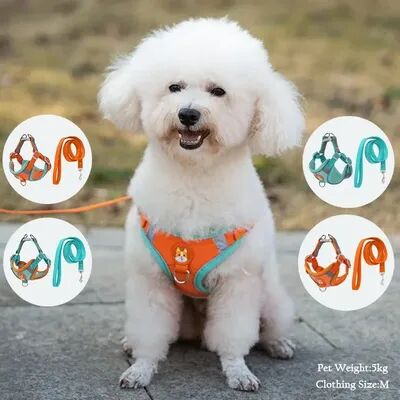 Perfect Picks Market Booteely Reflective Pet Harness Vest With Leash For Small Dogs And Cats Suede, Lightweight, And Convenient Booteely Reflective Pet Harness Vest With Leash For Small Dogs And Cats Suede, Lightweight, And Convenient