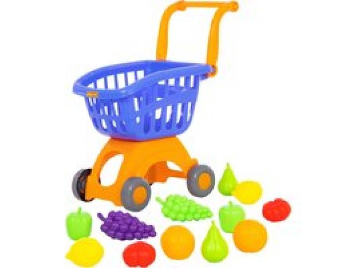 Einkaufswagen mit Früchten 12-tlg.
