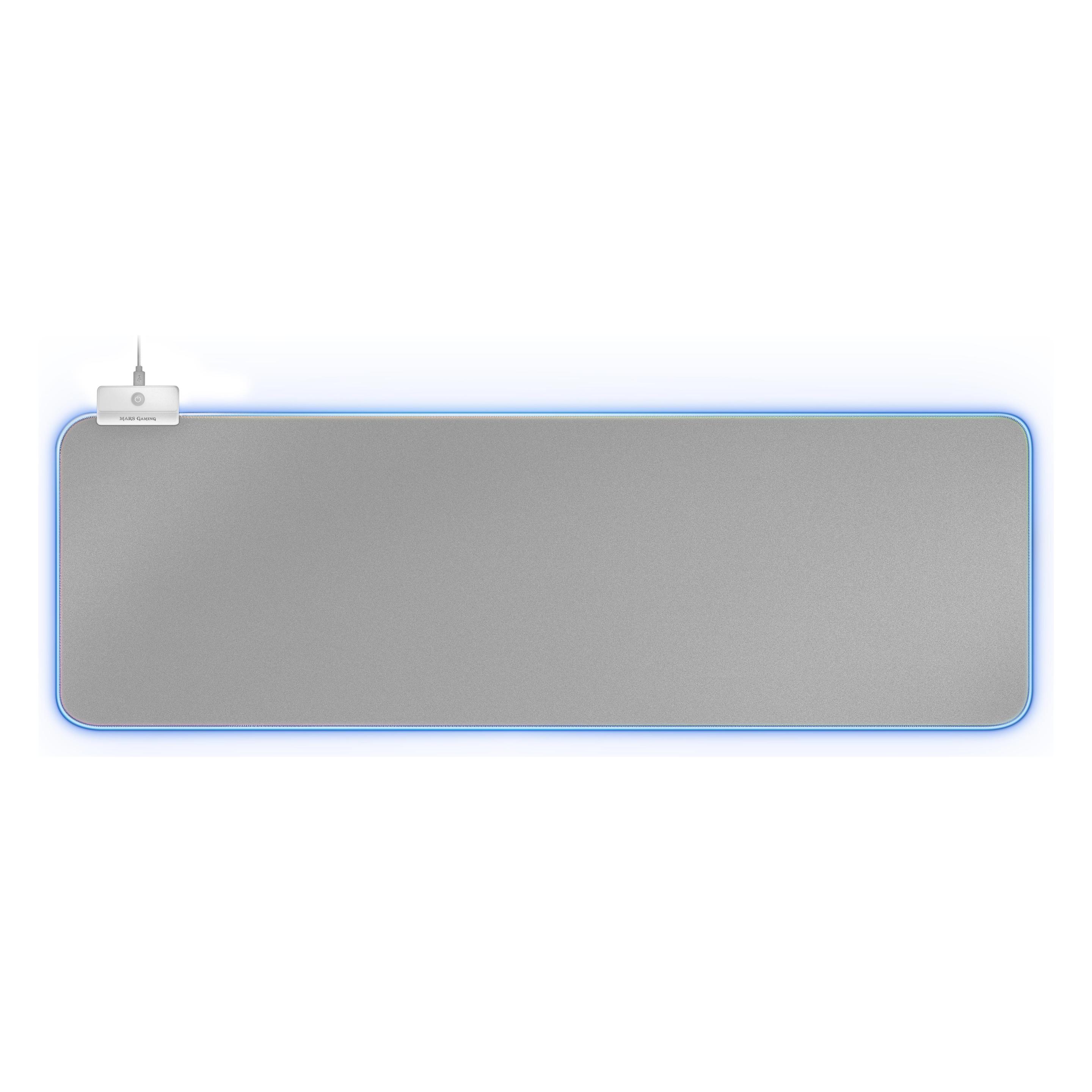 Mars Gaming MMPRGB2S RGB Mousepad XXL Silver (XXL) (MMPRGB2S)